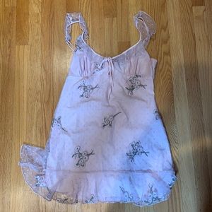 MAJORELLE pink sunbeams dress size L